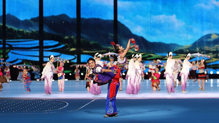12th_National_Traditional_Games_of_Ethnic_Minorities_closes_in_Sanya - Namaste Headlines 12th National Traditional Games of Ethnic Minorities closes in Sanya