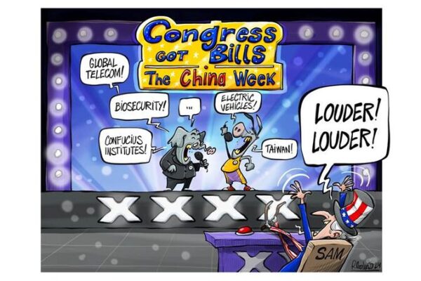 United We Stand: A Divided Nation’s Unity Over China A nation divided, but united over China