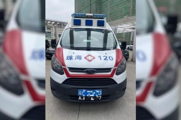 🚑 Cross-Border Ambulances Ready to Roll Between China and Macao! Ambulances with Chinese mainland, Macao plates ready for service