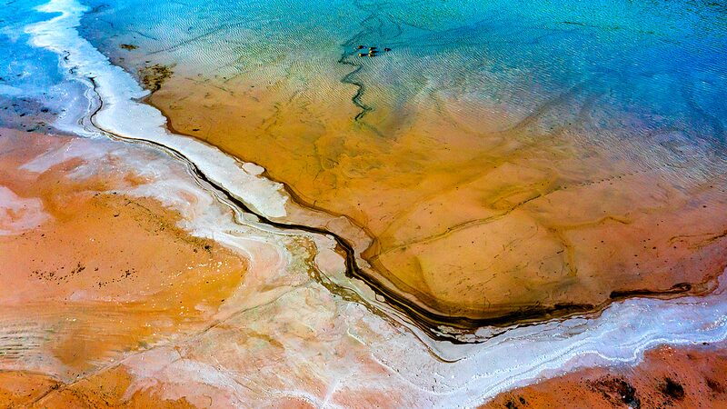 An_autumns_palette_at_Huangshis_copper_tailing_ponds - Namaste Headlines An autumn's palette at Huangshi's copper tailing ponds