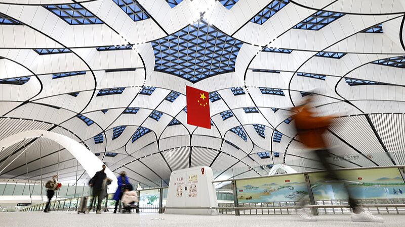 Beijing's Daxing airport sees record footfall of foreigners in 2024