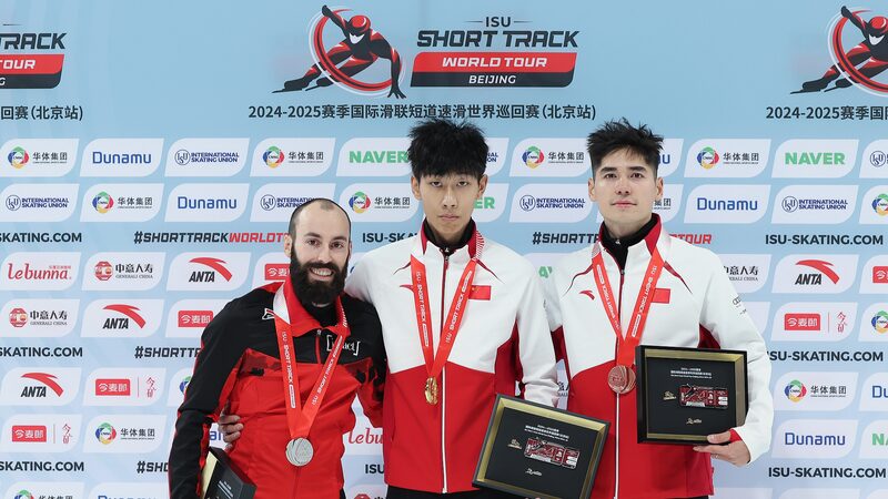 Chinas_Sun_Long_wins_mens_500m_gold_at_Short_Track_World_Tour - Namaste Headlines China's Sun Long wins men's 500m gold at Short Track World Tour