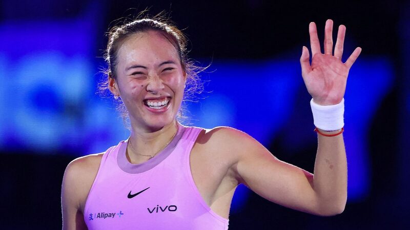 China's Zheng Qinwen reaches first ever WTA Finals