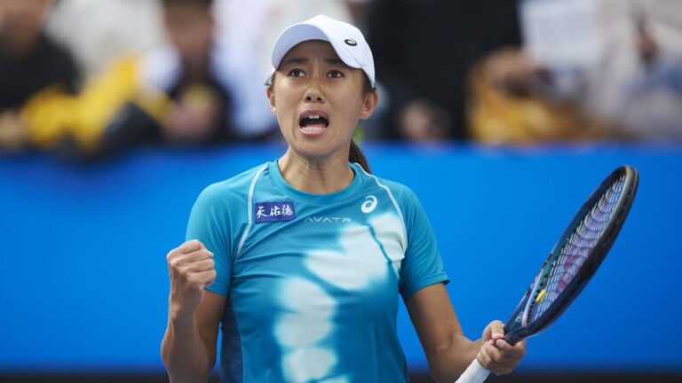China's veteran Zhang Shuai makes it back to Australian Open