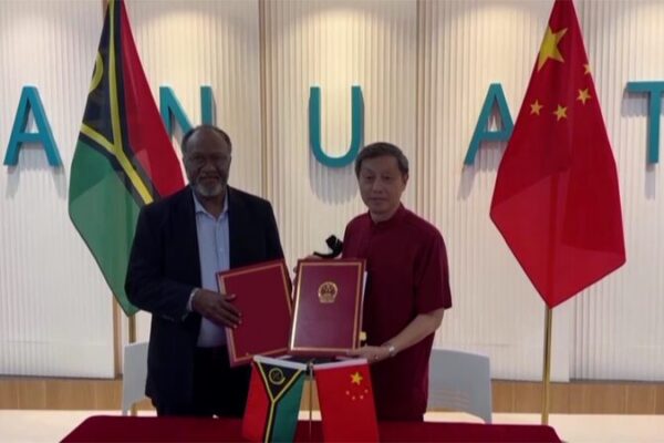 China Steps Up: Aid Arrives in Vanuatu After Quake 🚁🌏 Chinese aid arrives in Vanuatu to support post-quake rebuilding video poster