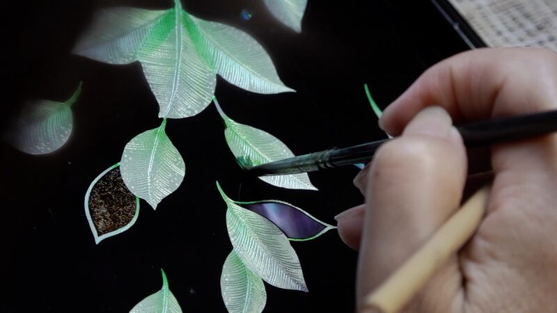 Chinese influencer Li Ziqi's teacher on the art of lacquer video poster