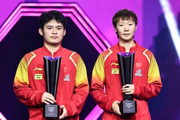 Chinese Paddlers Dominate at WTT Champions Frankfurt 🏓✨ Chinese paddlers bring home titles from WTT Champions Frankfurt
