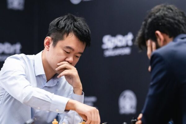 Chess Showdown: Ding Liren Levels the Score with Gukesh at FIDE World Championship 🎯 Ding Liren defeats Gukesh to tie battle at FIDE World Championship