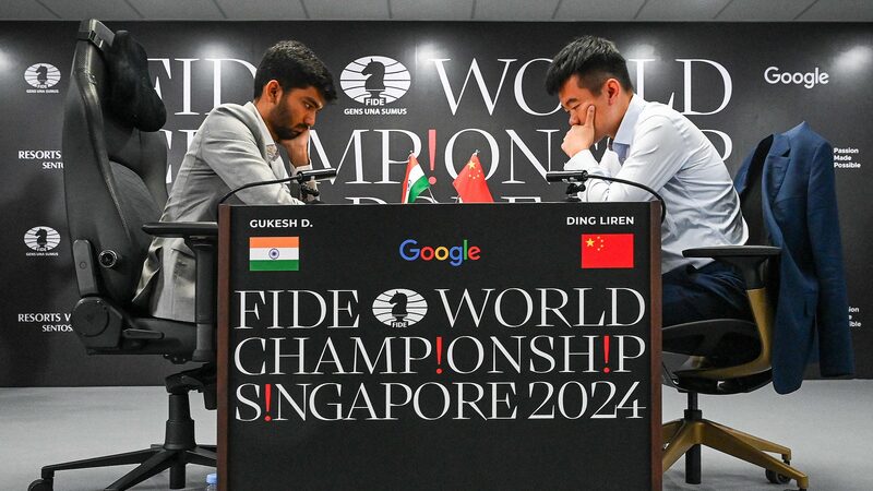 Dommaraju_edges_Ding_to_become_youngest_world_chess_champion - Namaste Headlines Dommaraju edges Ding to become youngest world chess champion