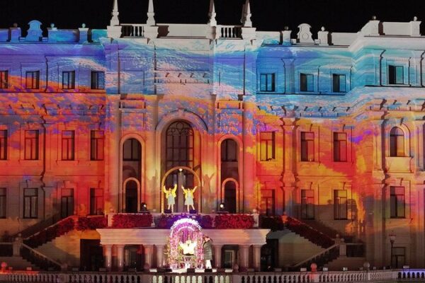 Harbin’s St. Sophia Cathedral Shines with New Dreamy Light Show ✨ Dreamy light show debuts at St. Sophia Cathedral in Harbin