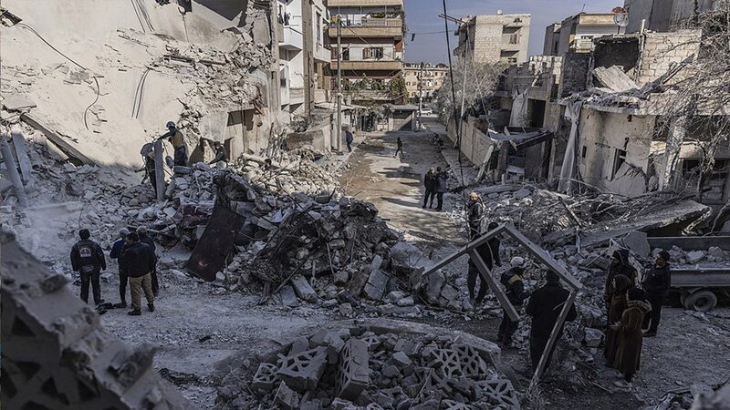 Fighting continues between Syrian government forces and rebels video poster