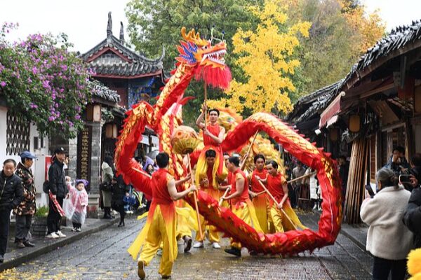 Folk Festivities Illuminate the Spring Festival Magic 🌟 Folk activities showcase Spring Festival charm