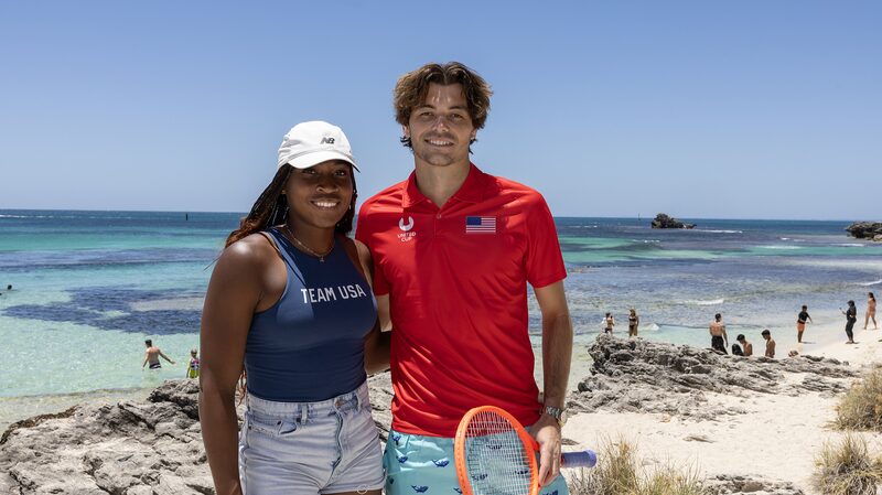 Fritz, Gauff visit Rottnest Island ahead of United Cup