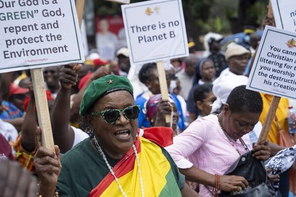 Ghana’s Youth Rally Against Destructive Gold Mining Boom 🚫💰 Hundreds march against Ghana's damaging informal gold mining boom