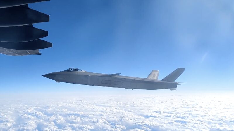 J-20 and Y-20 formation escorts fallen heroes home video poster