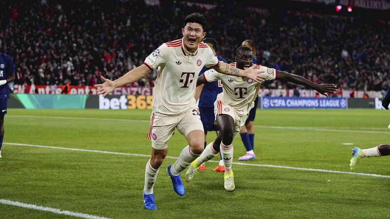 Kims_strike_seals_Bayerns_1-0_win_over_10-man_PSG - Namaste Headlines Kim's strike seals Bayern's 1-0 win over 10-man PSG