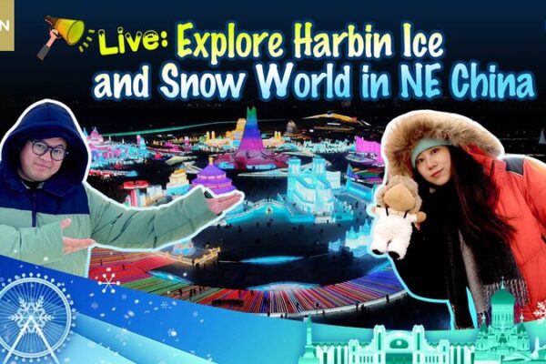 Chill Out at Harbin Ice and Snow World: The Ultimate Winter Wonderland ❄️ Live: Explore Harbin Ice and Snow World in NE China video poster