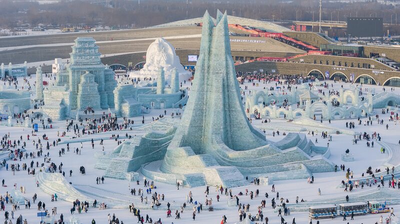 Live_Harbin_Ice_and_Snow_World_draws_visitors_to_northeast_China_poster - Namaste Headlines Live: Harbin Ice and Snow World draws visitors to northeast China video poster