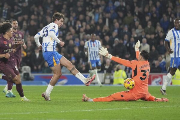 Manchester City Shocked by Brighton: Fourth Loss in a Row! 😱 Manchester City upset by Brighton, suffer fourth straight loss