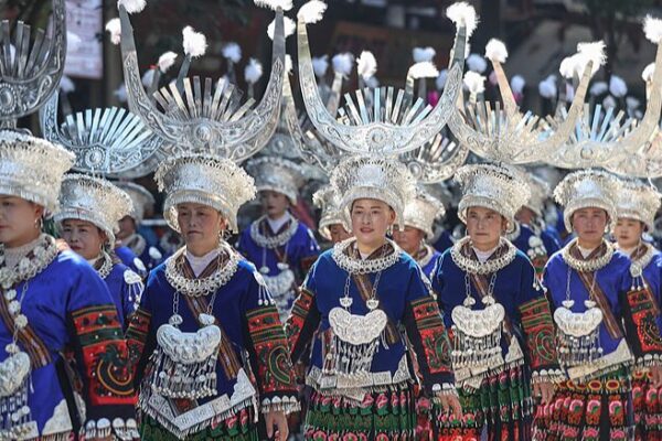 Guizhou’s Miao New Year: A Vibrant Celebration of Culture and Tradition 🎉 People celebrate Miao New Year in Guizhou