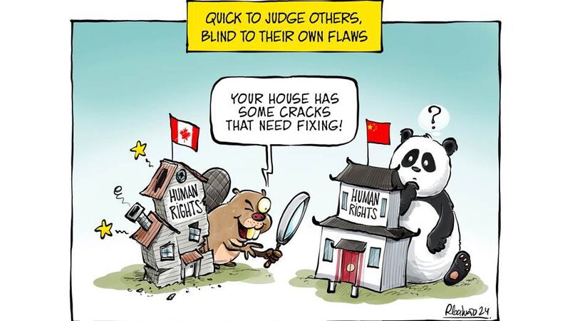 Quick to judge others, blind to their own flaws