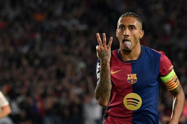 Raphinha’s Hat-Trick Steers Barcelona to 4-1 Victory Over Bayern Munich 🎉 Raphinha's treble guides Barcelona to 4-1 rout of Bayern Munich