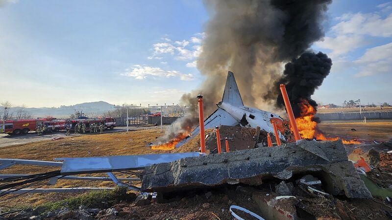 South Korea plane crash death toll jumps to 151: fire department