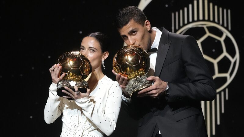 Spain's Rodri and Bonmati win Ballon d'Or