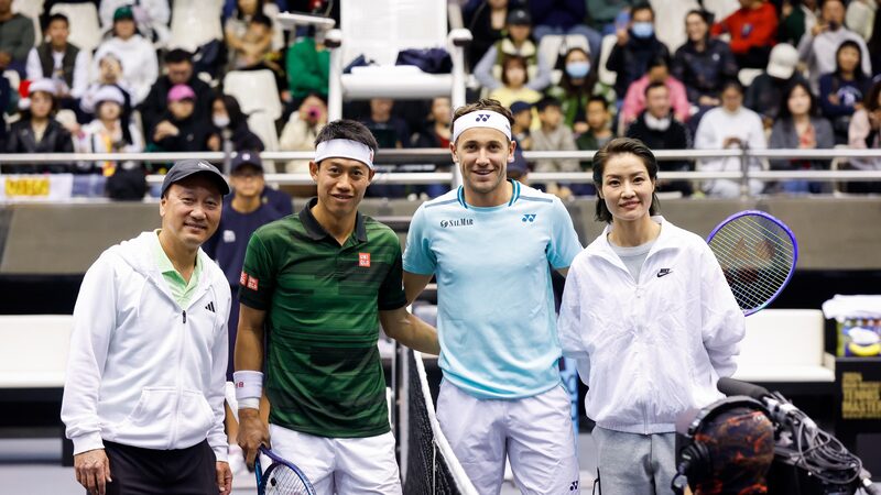 Team Michael Chang leads Team Li Na 4-3 at Macau Tennis Masters