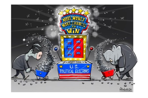 US Elections: The Billion-Dollar Race Heating Up 💰🔥 U.S. presidential election: A money-burning contest