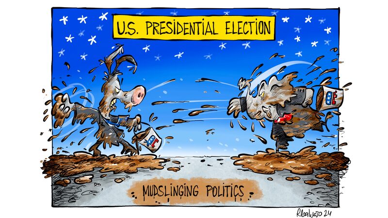 US_presidential_election_A_mudslinging_match - Namaste Headlines U.S. presidential election: A mudslinging match