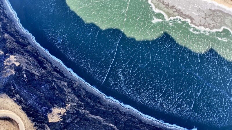 Wanjiazhai_Reservoir_on_Yellow_River_enters_freezing_period_poster - Namaste Headlines Wanjiazhai Reservoir on Yellow River enters freezing period video poster