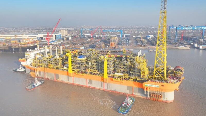Worlds_largest_FPSO_vessel_sets_sail_from_E_China - Namaste Headlines World's largest FPSO vessel sets sail from E China