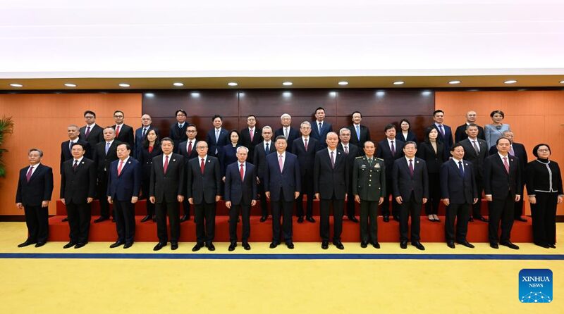 Xi_meets_Macao_SARs_new_executive_legislative_judicial_officials - Namaste Headlines Xi meets Macao SAR's new executive, legislative, judicial officials