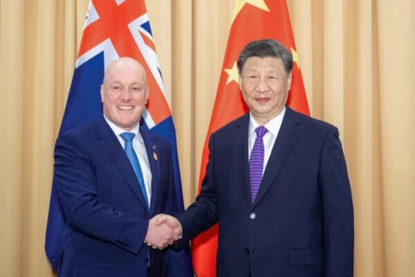 Xi urges China, New Zealand to regard each other as partners