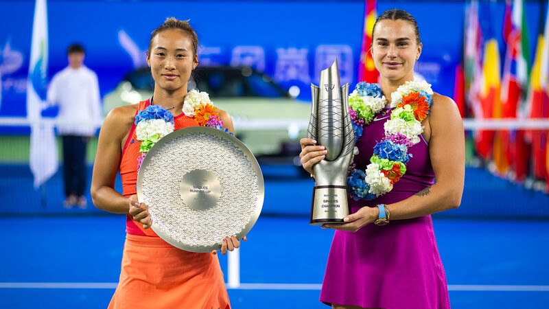 Zheng Qinwen to face Aryna Sabalenka again at WTA Finals