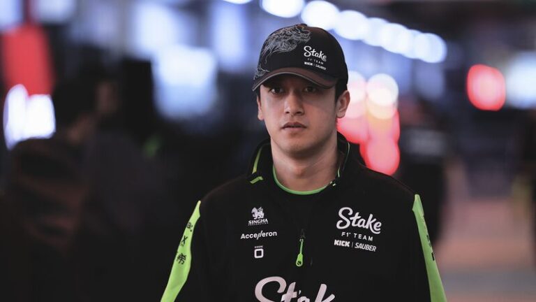 Zhou Guanyu will part ways with Kick Sauber after 2024 season