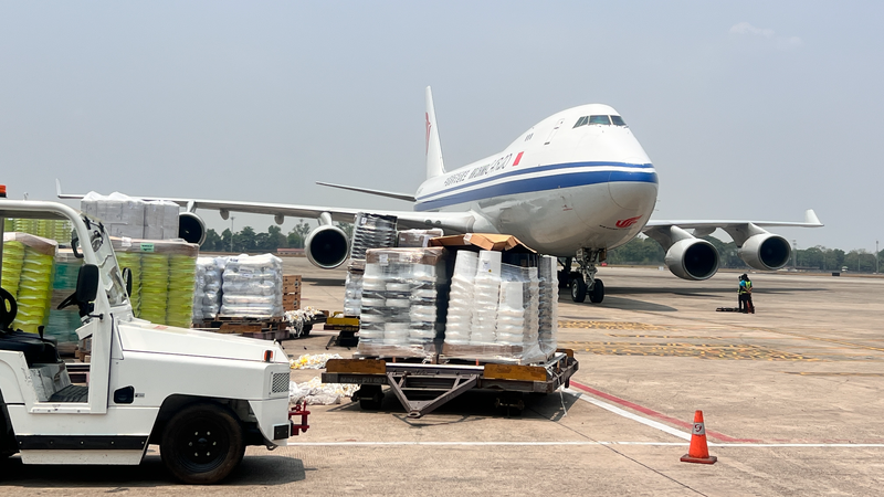 5th_Batch_of_Emergency_Aid_Arrives_in_Myanmar_