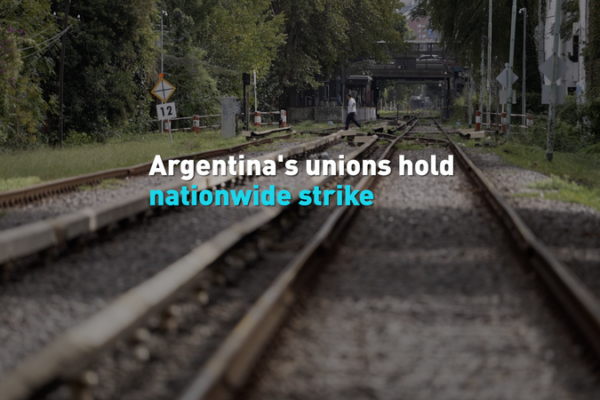 Argentina’s 24-Hour Strike Marks Third Protest Under Milei’s Rule Argentina_s_24_Hour_Strike_Marks_Third_Protest_Under_Milei_s_Rule video poster