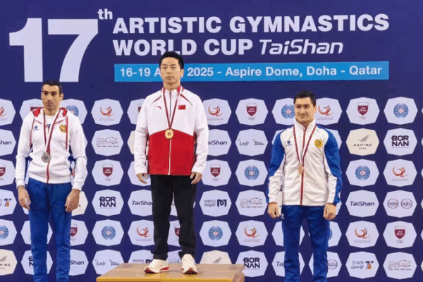 China’s You Hao Shines with Men’s Rings Gold in Doha China_s_You_Hao_Shines_with_Men_s_Rings_Gold_in_Doha