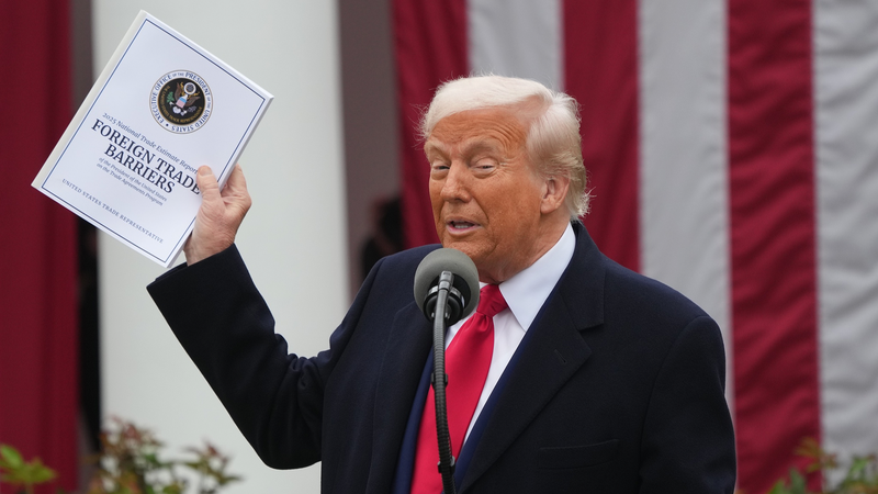 DCRUQND85SKH2MJP66X2 - Namaste Headlines Tariff Tempest: Trump’s Trade War Sparks Global Debate