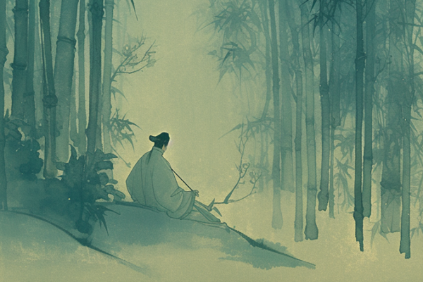 Moonlit Music: Tang Poetic Vibes in a Bamboo Grove Moonlit_Music__Tang_Poetic_Vibes_in_a_Bamboo_Grove