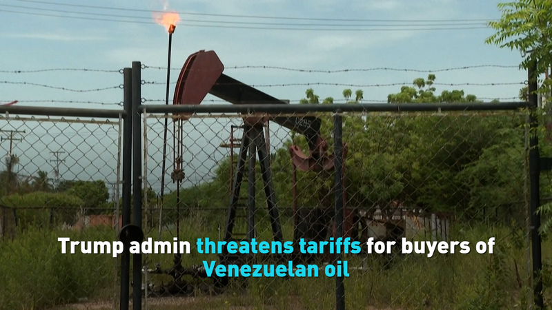 Trump_Reimposes_Sanctions__Venezuelan_Oil_Faces_New_Tariffs_poster - Namaste Headlines Trump_Reimposes_Sanctions__Venezuelan_Oil_Faces_New_Tariffs video poster