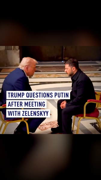 Trump_and_Zelenskyy_Talk_Peace_in_Rome_poster - Namaste Headlines Trump_and_Zelenskyy_Talk_Peace_in_Rome video poster