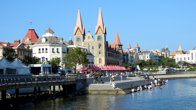 VZURHU0NWLG960RF1XHI - Namaste Headlines Haichang Wharf Unveils Shandong’s Fusion of Tradition & Modern Vibes video poster