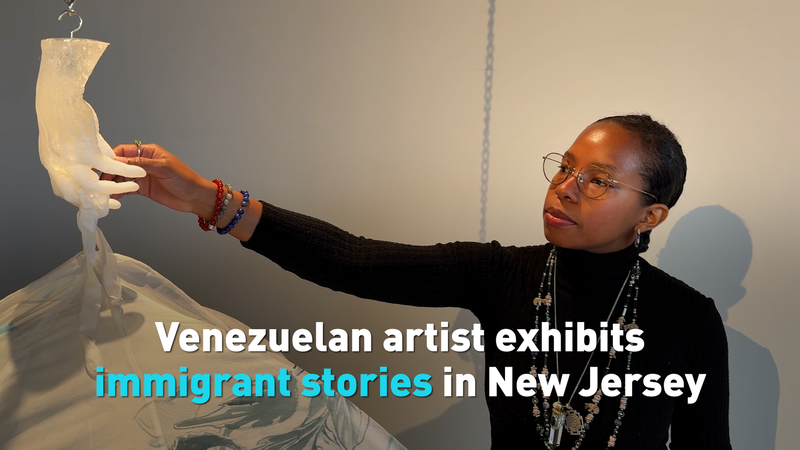 Venezuelan_Artist_Brings_Immigrant_Stories_to_Life_in_NJ_poster - Namaste Headlines Venezuelan_Artist_Brings_Immigrant_Stories_to_Life_in_NJ video poster