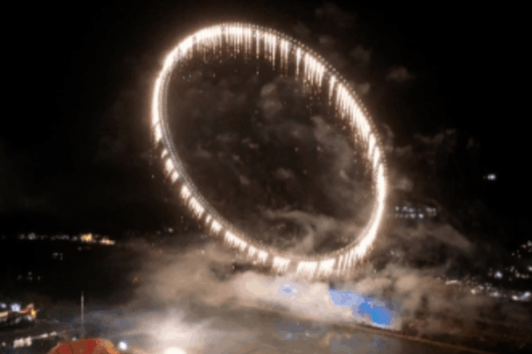 Liuyang’s 'Shining Chinese Red' Ignites May Day Magic video poster