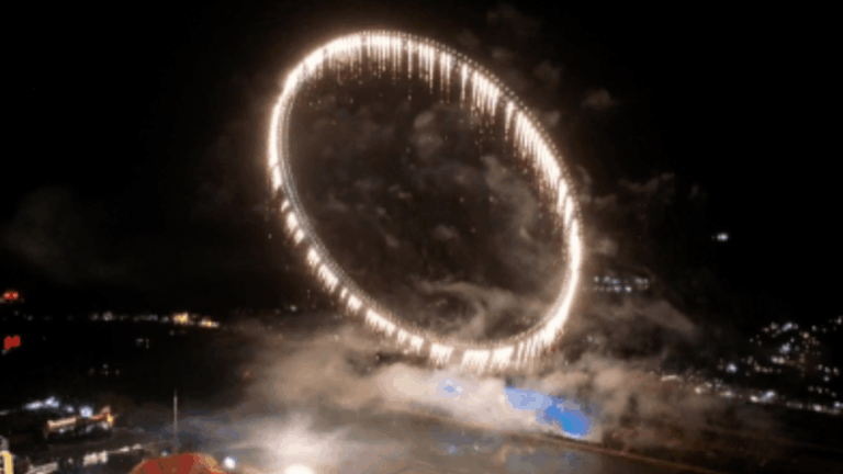 Liuyang’s 'Shining Chinese Red' Ignites May Day Magic video poster