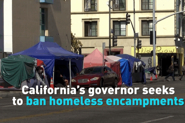 California Governor’s Crackdown on Homeless Encampments California_Governor_s_Crackdown_on_Homeless_Encampments video poster