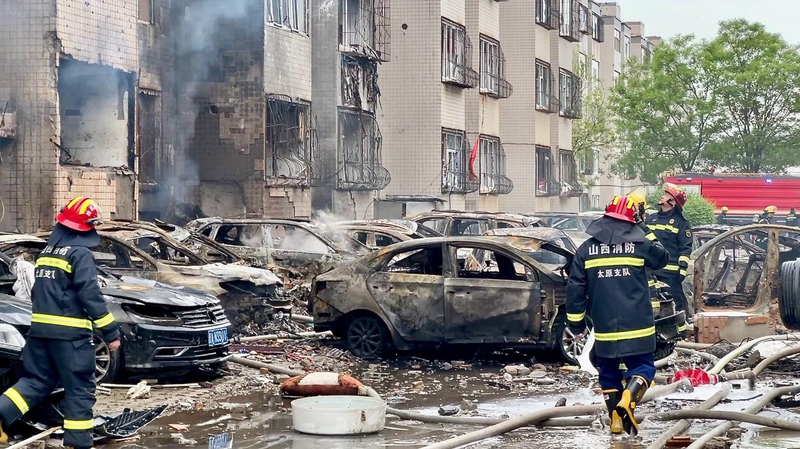 Explosion_in_Taiyuan_Residential_Community__1_Dead__21_Injured_poster - Namaste Headlines Explosion_in_Taiyuan_Residential_Community__1_Dead__21_Injured video poster